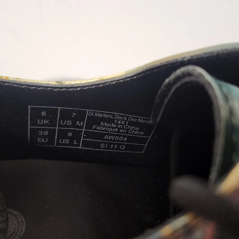 Dr. Martens 1460 Di Antonio Rare Renaissance Art Collection - Picture 11 of 11